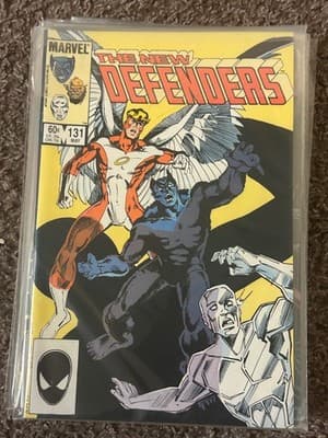 Marvel The New Defenders #131 May Comic Book Team Cover 60c US 75c CAN Collector - Image 1