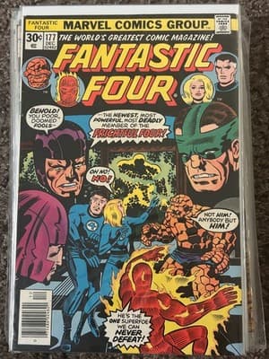 Fantastic Four 177 Marvel Comics Dec 30¢ Bronze Age Comic Book Nice Cover Art - Image 1