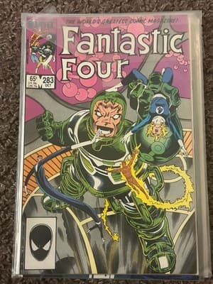 Marvel Fantastic Four Comic Book #283 Oct 65c Single Issue Superhero VF Bagged - Image 1