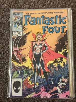 Marvel Fantastic Four #281 Comic Book Aug 65c Very Good Cover Art Superhero - Image 1