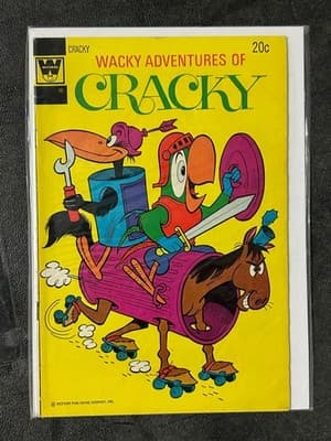 Whitman Comics Lot 4 Heckle Jeckle Pink Panther Road Runner Cracky Vintage - Thumbnail 5