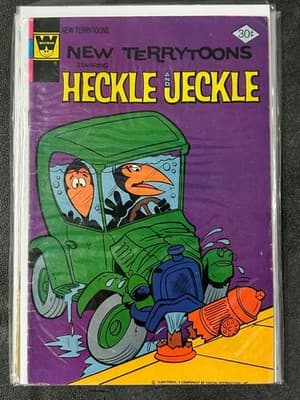 Whitman Comics Lot 4 Heckle Jeckle Pink Panther Road Runner Cracky Vintage - Thumbnail 2