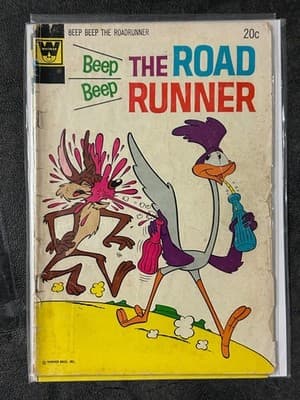 Whitman Comics Lot 4 Heckle Jeckle Pink Panther Road Runner Cracky Vintage - Thumbnail 4