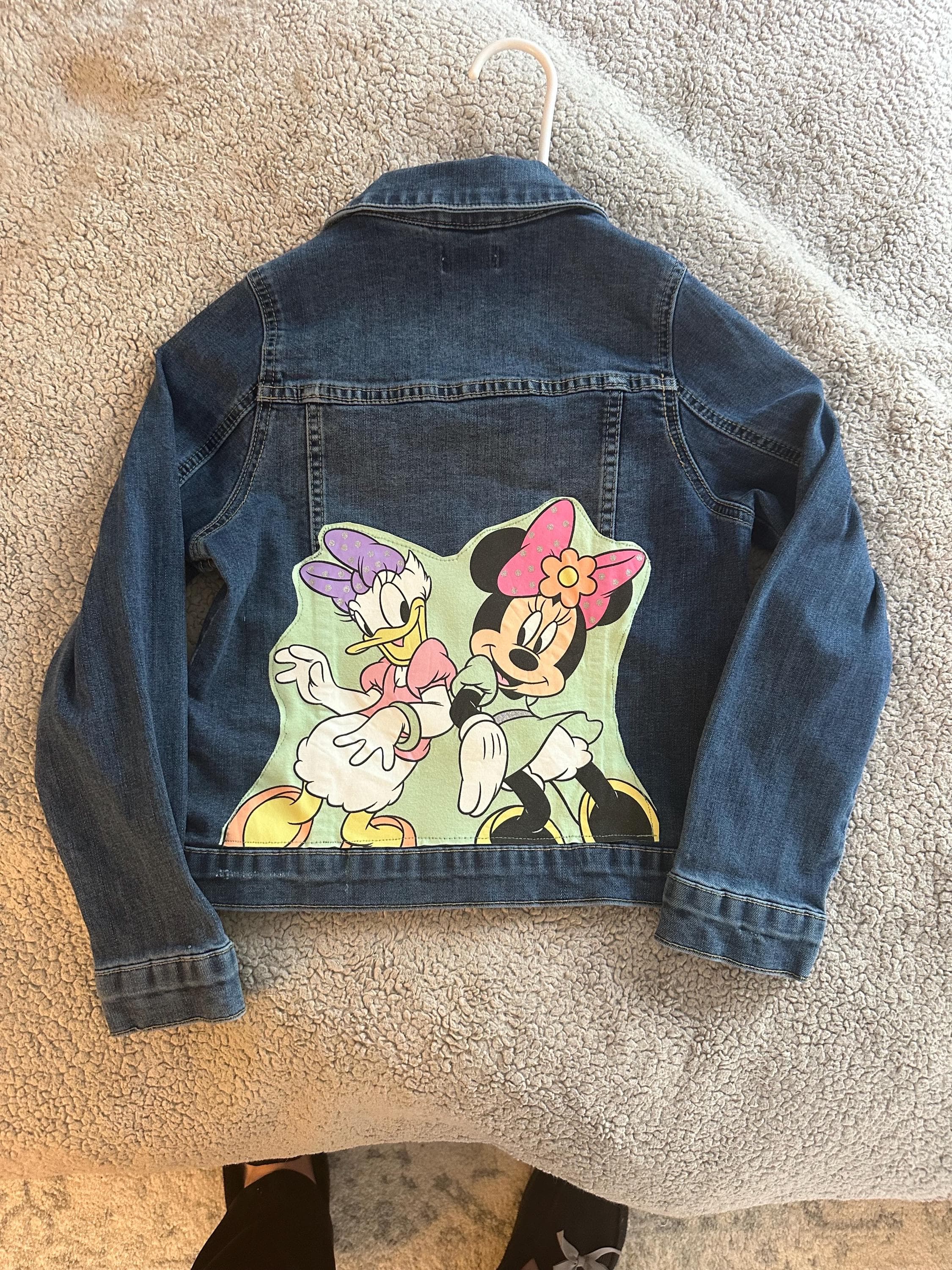 Denim jacket with Disney on the back - Image 1