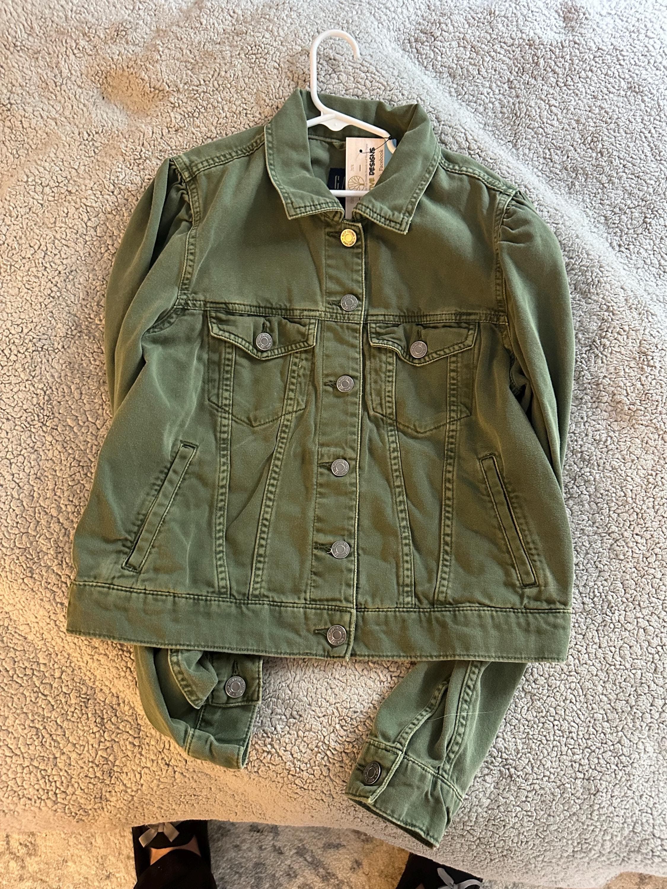 Green denim with Pokémon on the back - Thumbnail 2