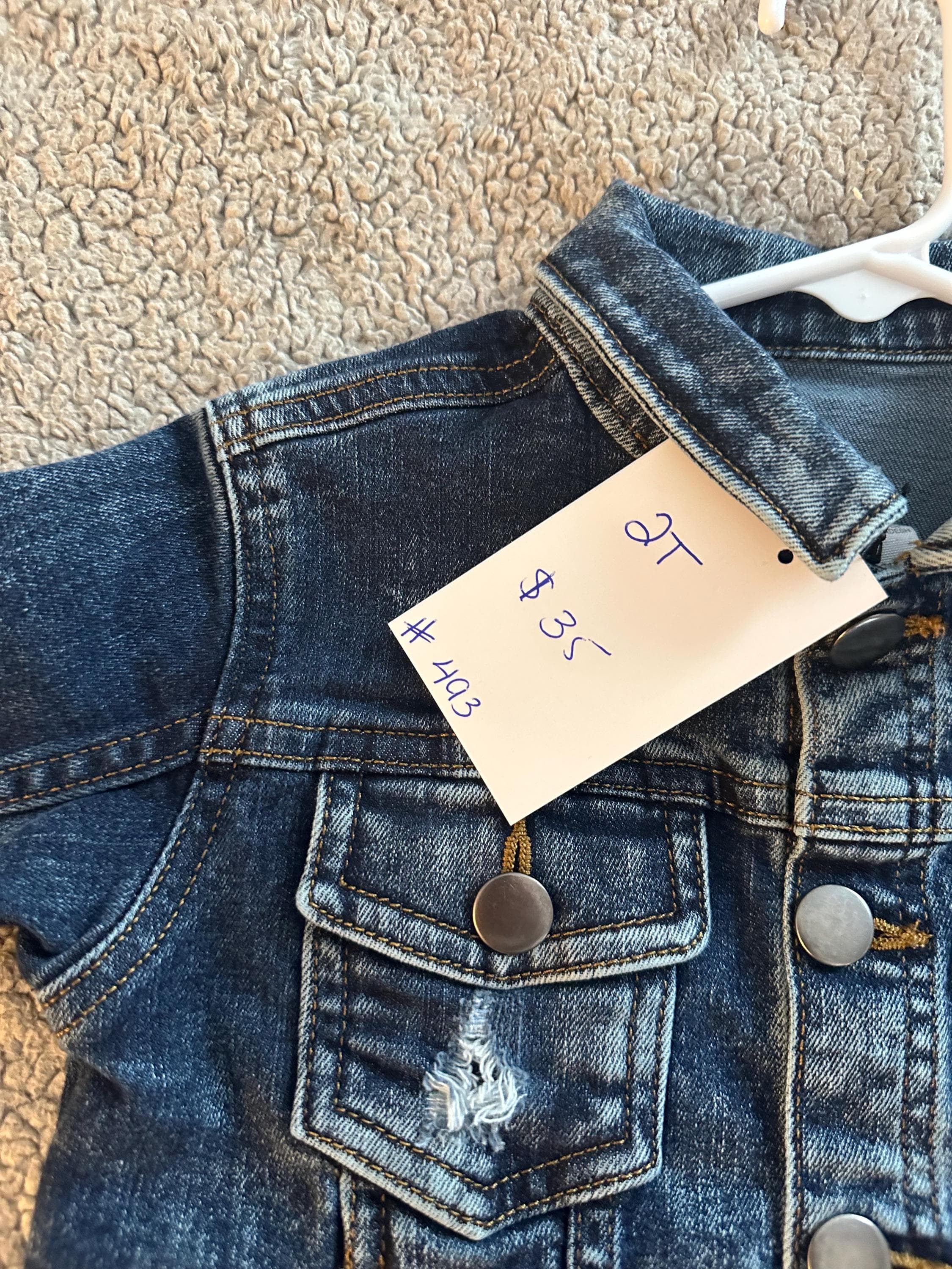 Superman denim jacket with Superman - Thumbnail 3