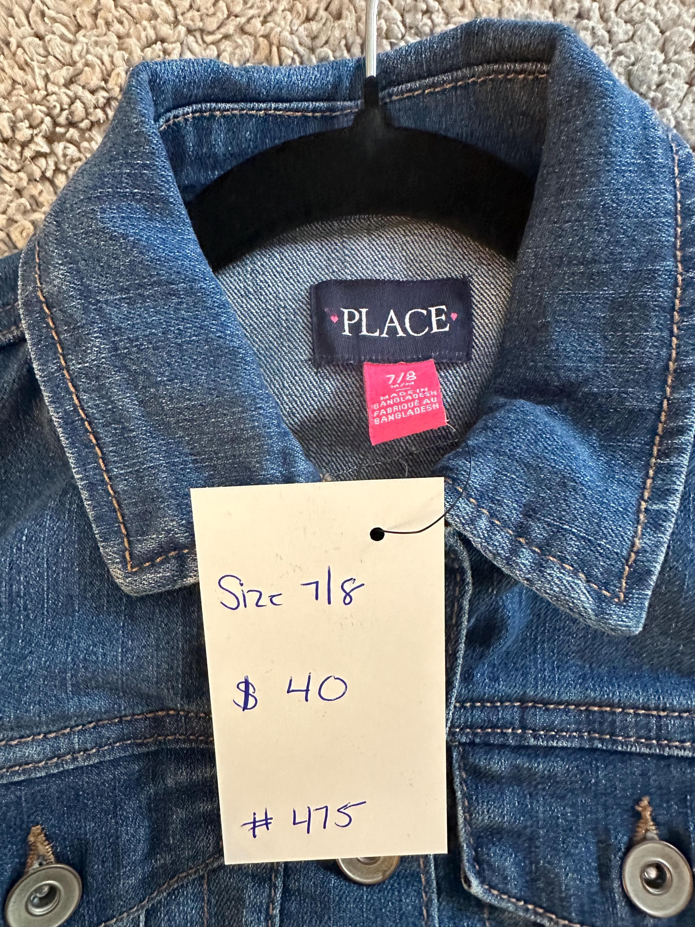 Denim jacket with Toy story on the back - Thumbnail 3