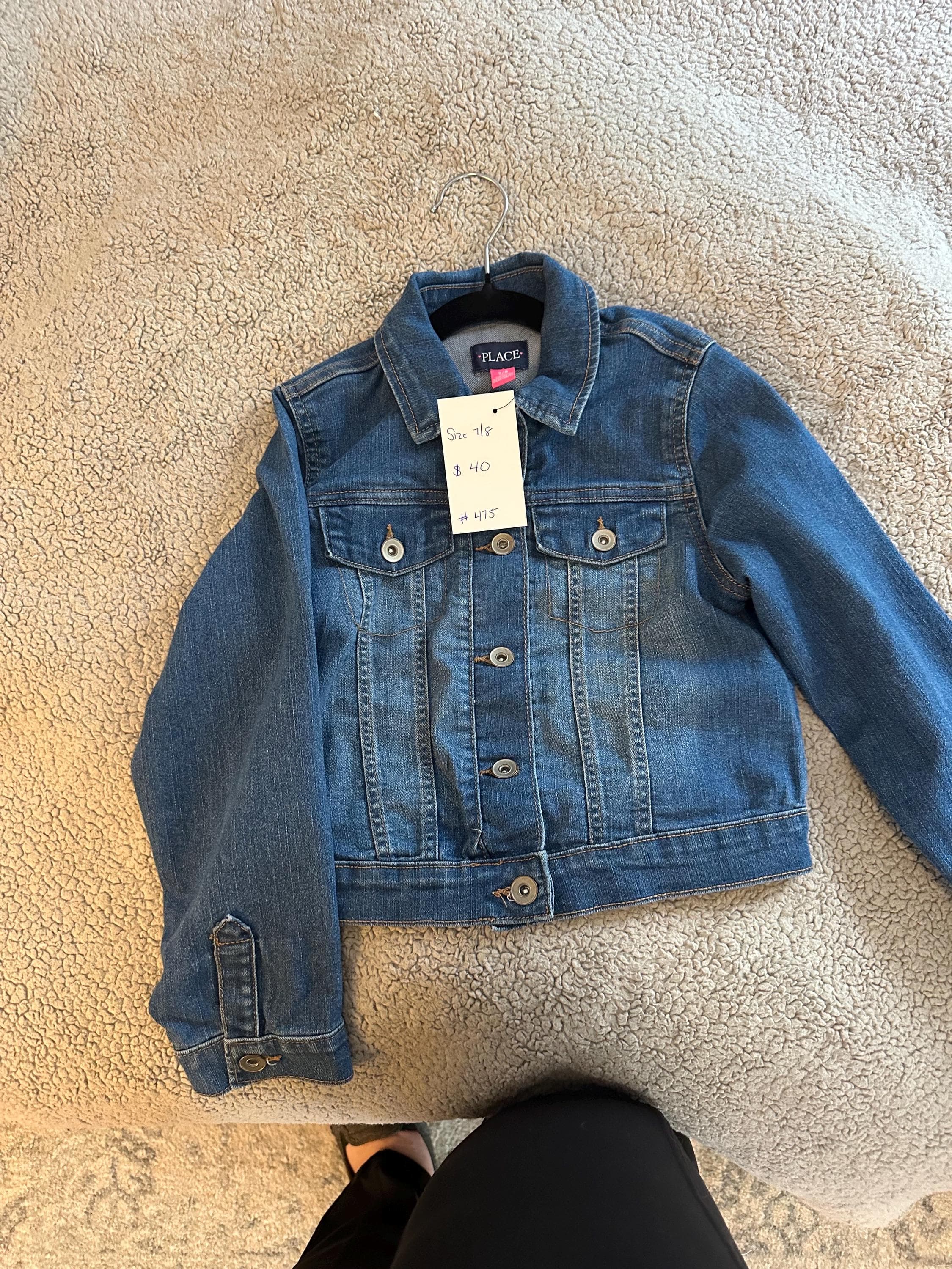 Denim jacket with Toy story on the back - Thumbnail 2