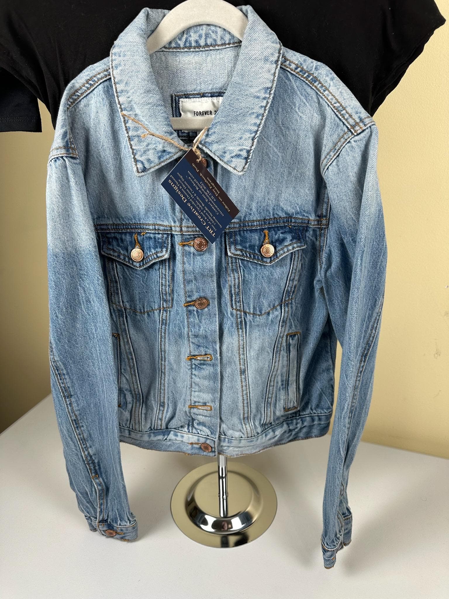 Let’s go girls Jean Jacket. Size small. - Thumbnail 2