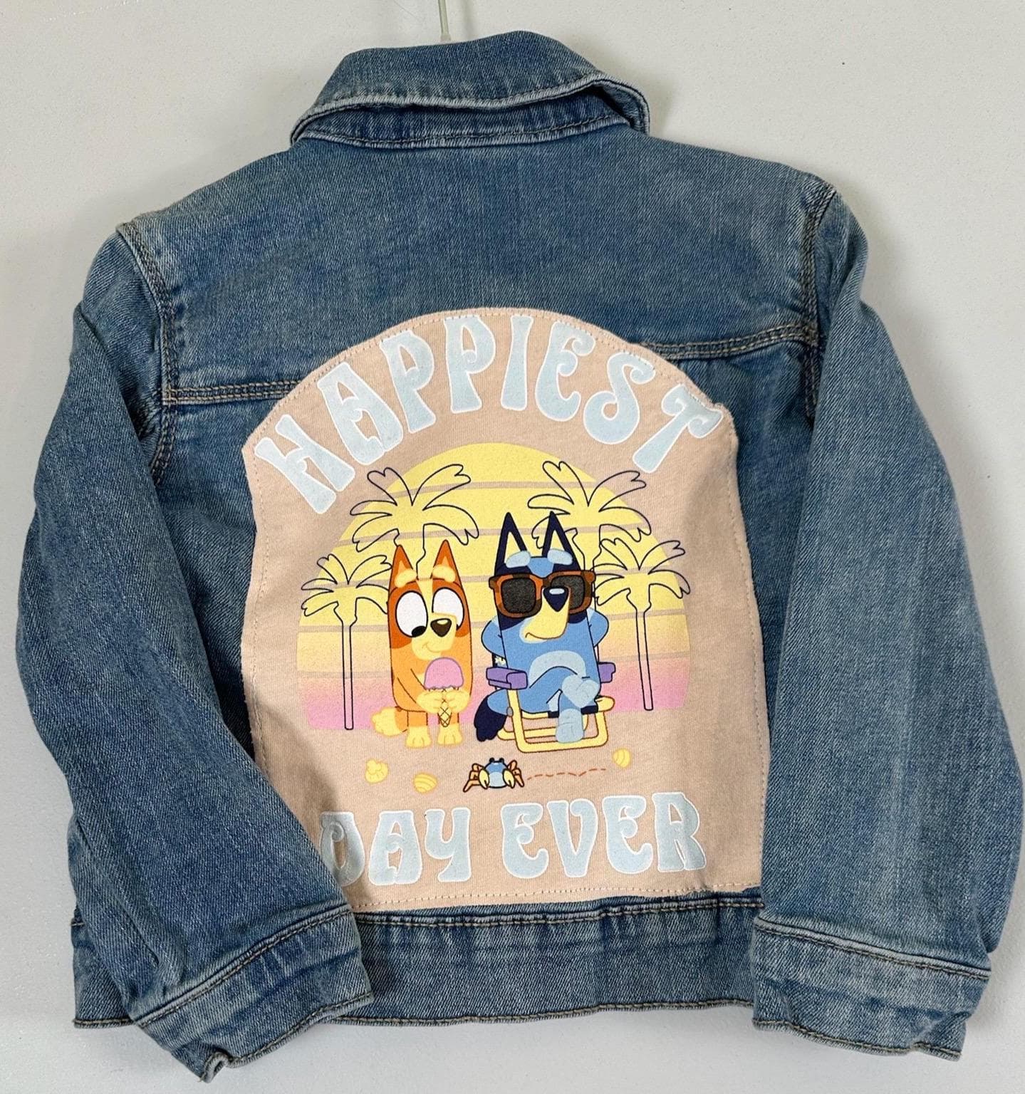 Bluey Denim Jacket | Toddler Girls Carters Jean Jacket 3T