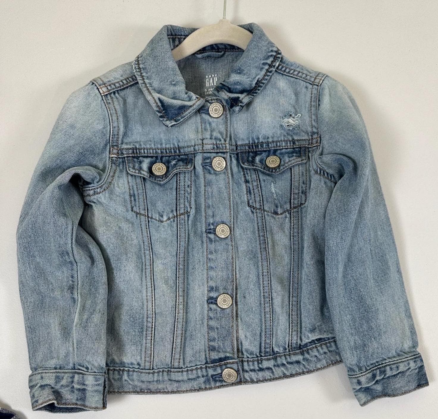 Cars Denim Jacket | Lightning McQueen Baby Gap Jean Jacket 5T - Thumbnail 2
