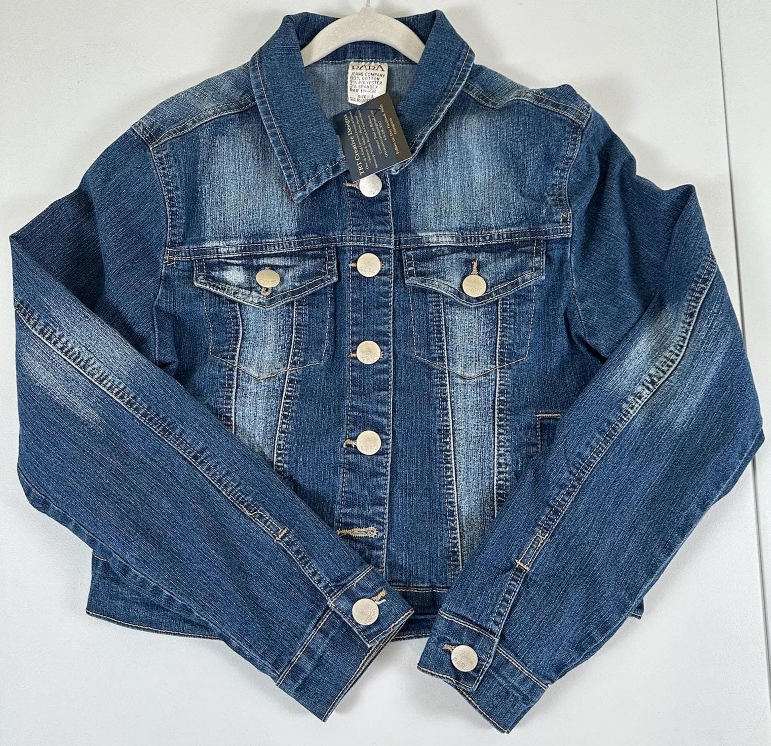 Lynyrd Skynyrd Denim Jacket | Youth Large Upcycled Rock Band Jean Jacket - Thumbnail 2