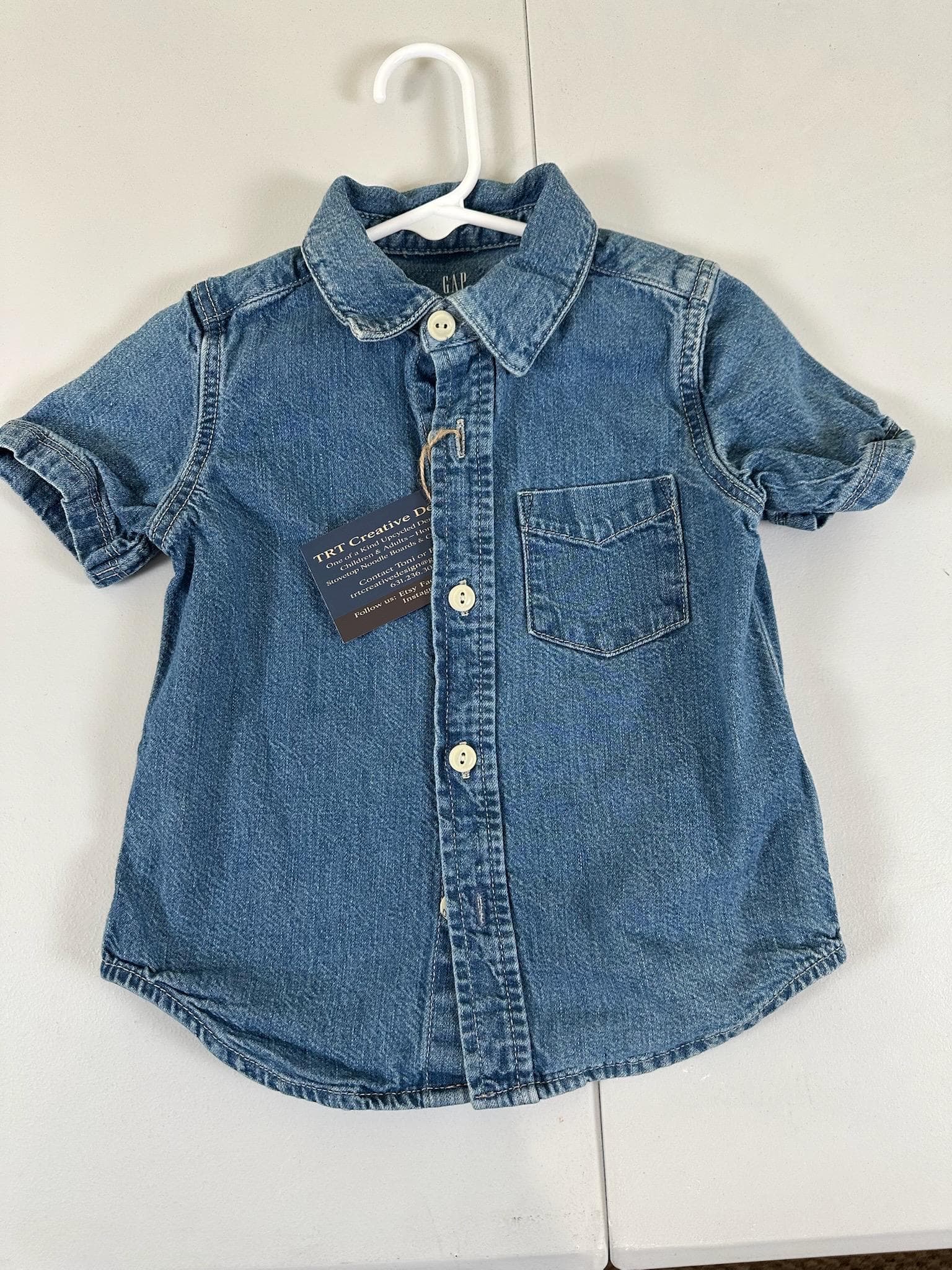 Dr. Seuss Inspired Denim Shirt – Personalized Kids Outfit - Thumbnail 2