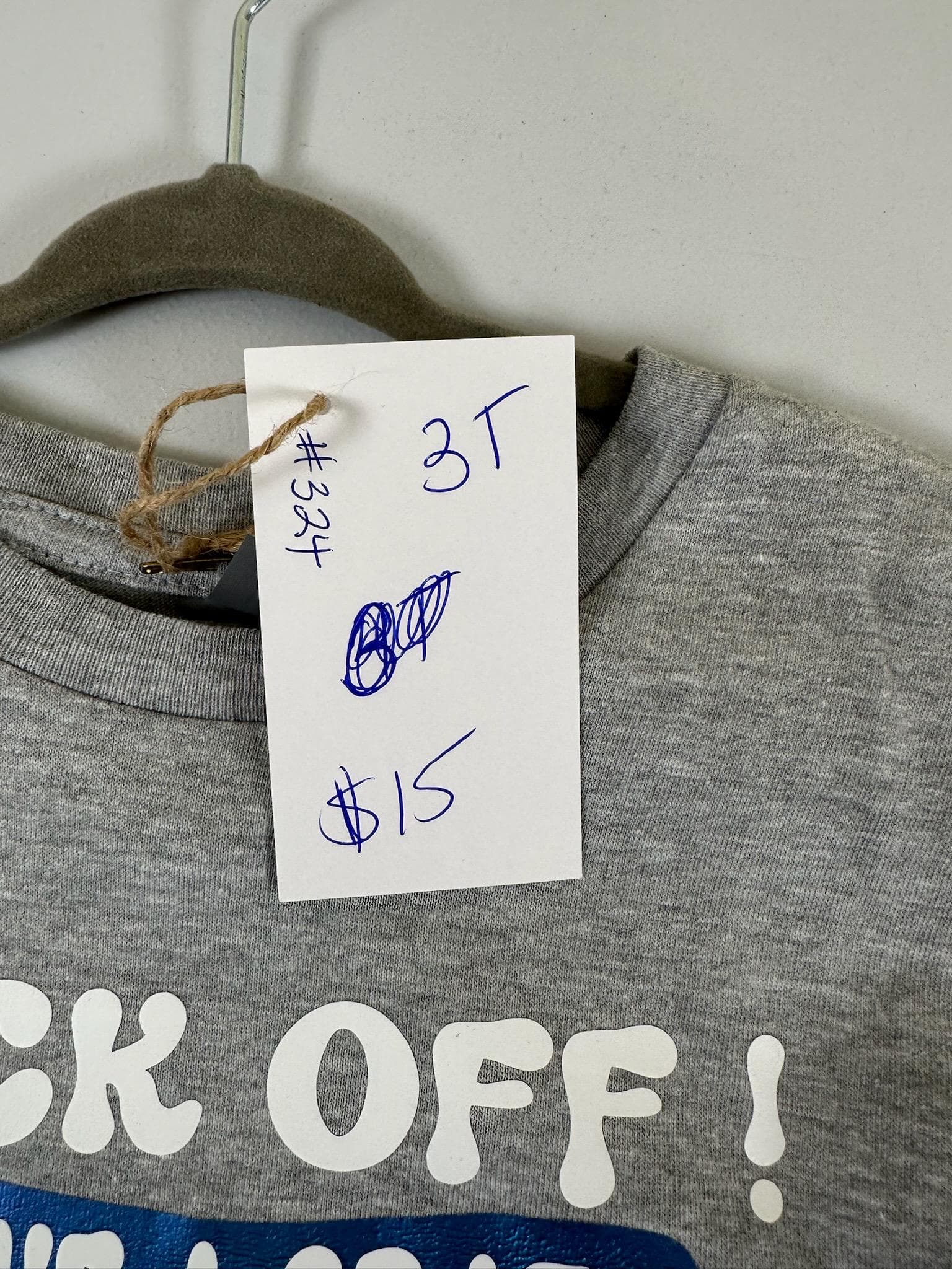 Funny Toddler Grammy Shirt: "Crazy Grandma" Graphic Tee, Size 3T - Thumbnail 2