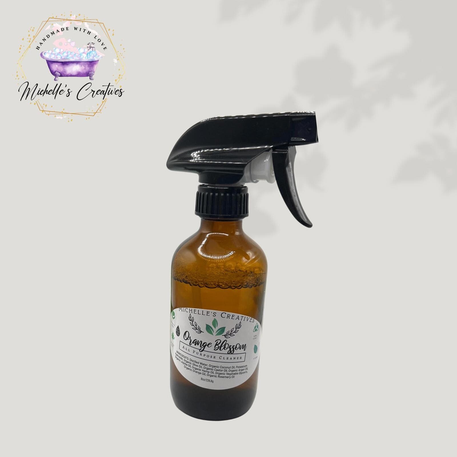 Orange Tangerine All Purpose Organic Cleaning Spray - Image 1