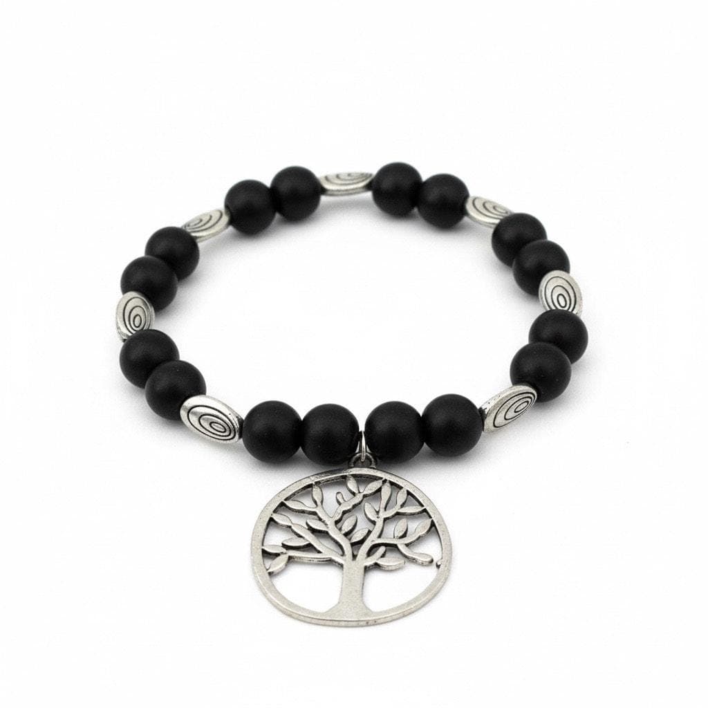 Handmade Tree of life beaded bracelet size 6.5” - Thumbnail 3