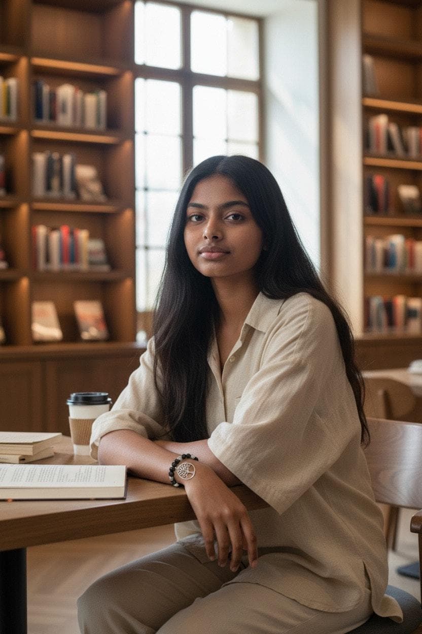 Handmade Tree of life beaded bracelet size 6.5” - Thumbnail 2