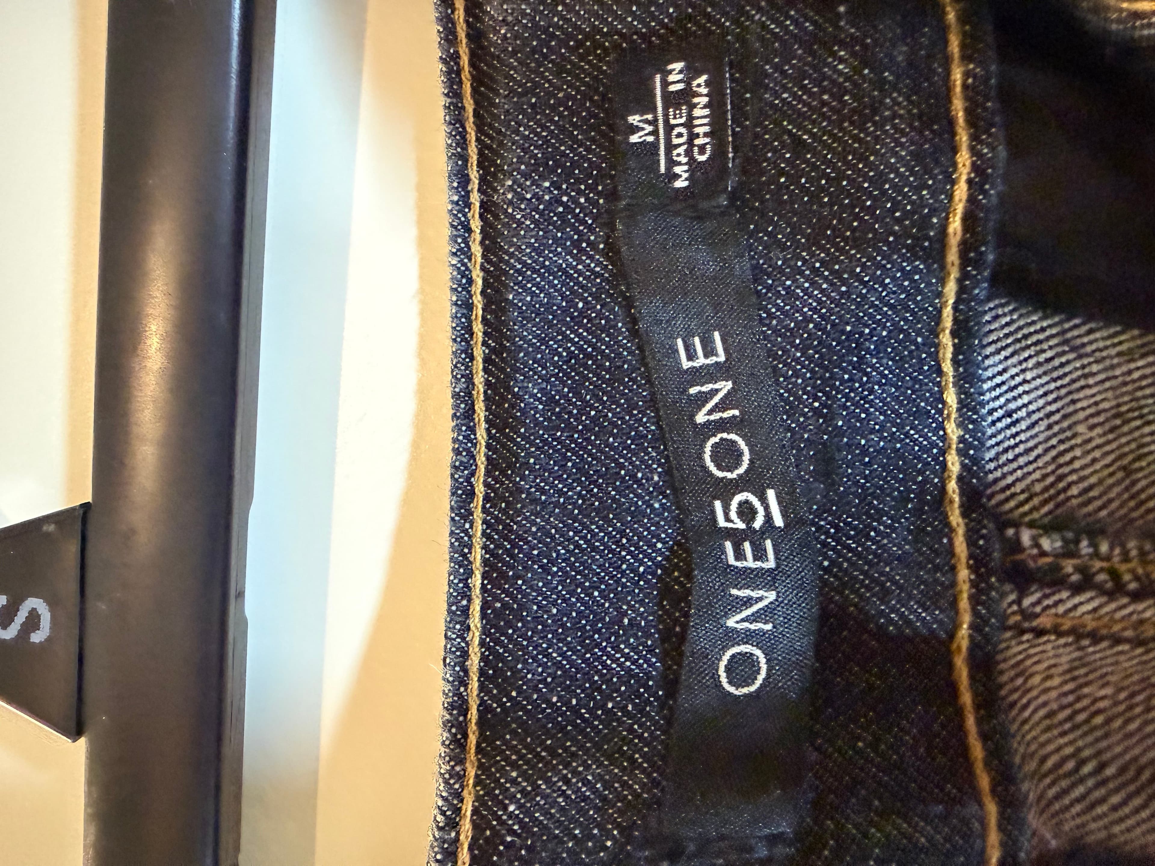 Denim Skirt - Classic Fit, Mid-Length, Size Medium - Thumbnail 2