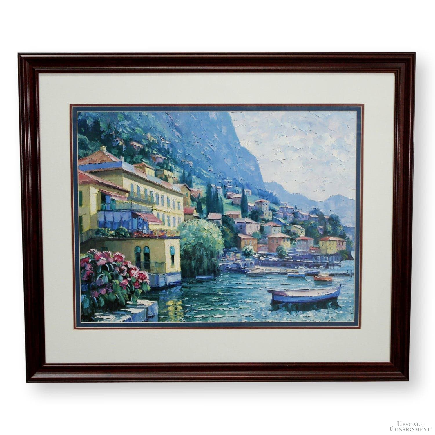 Framed Print "Il Lago Maggiore" by Howard Behrens - Image 1