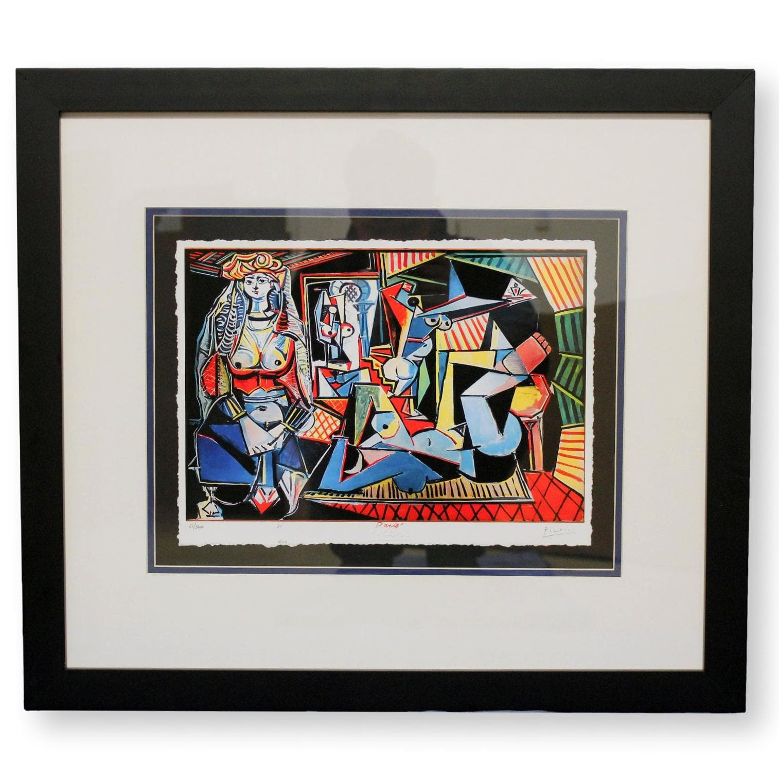 Gallery Framed Art Print 'Women of Algiers' By Pablo Picasso - Image 1