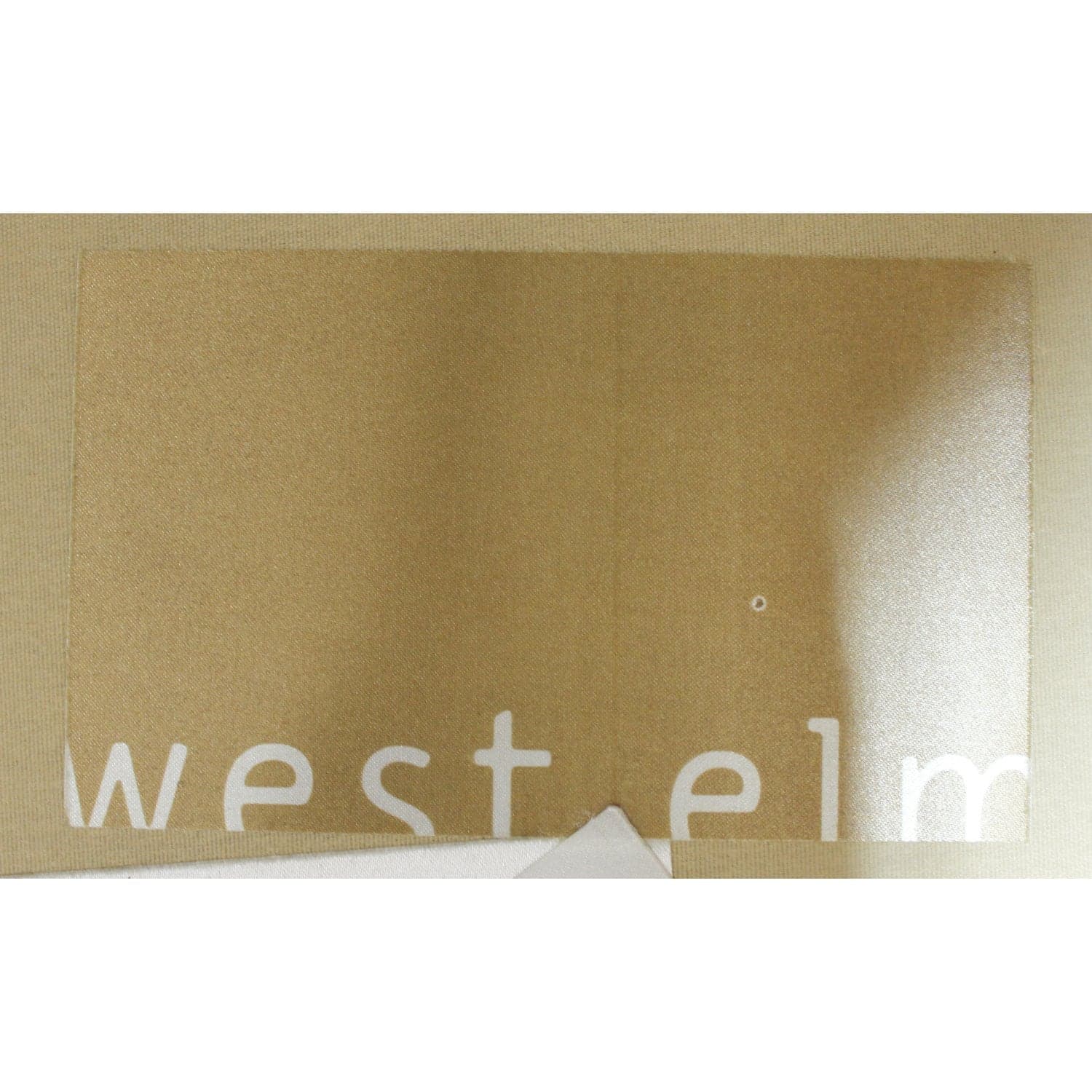 West Elm Pewter Twill Sofa - Gray - Thumbnail 3