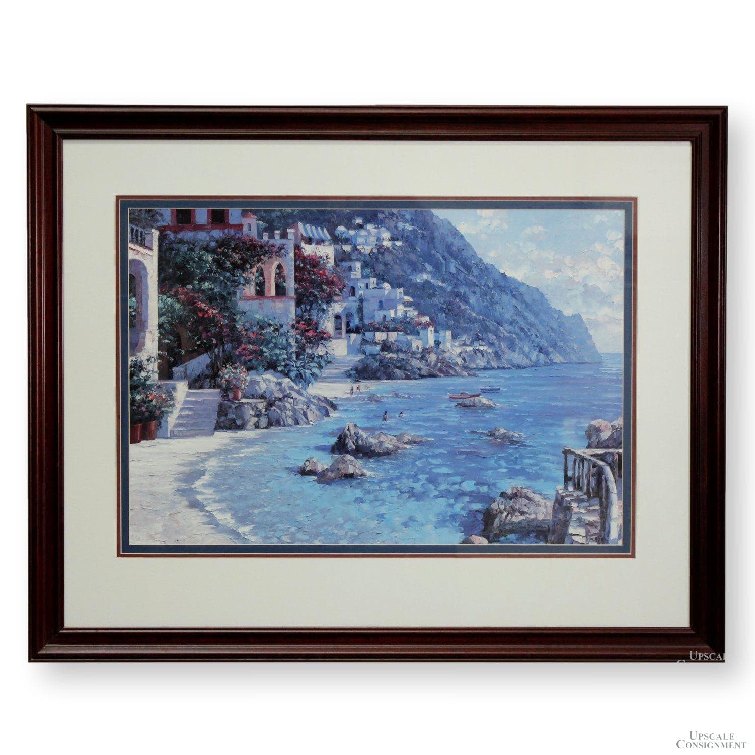 Framed Print "Capri Del Mar" by Howard Behrens - Image 1