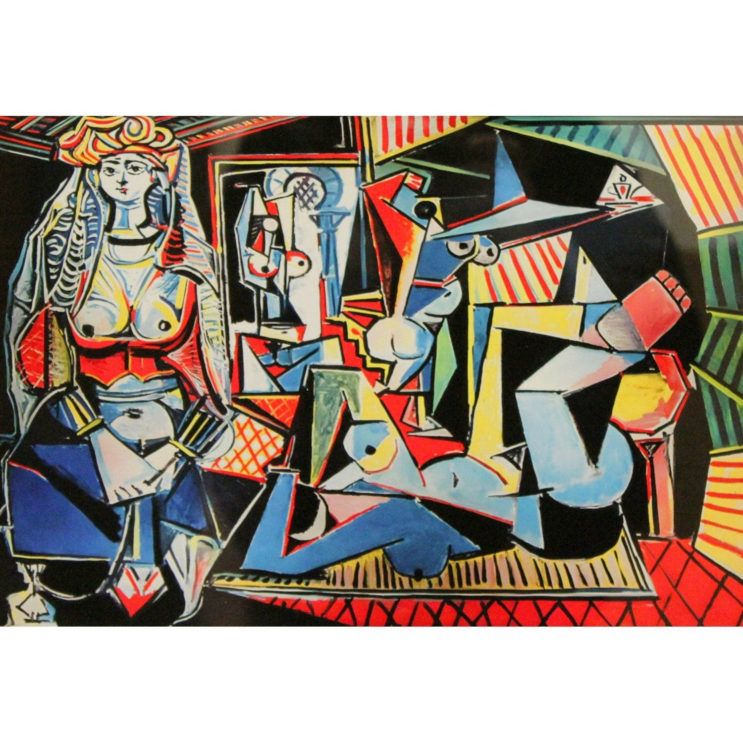 Gallery Framed Art Print 'Women of Algiers' By Pablo Picasso - Thumbnail 2