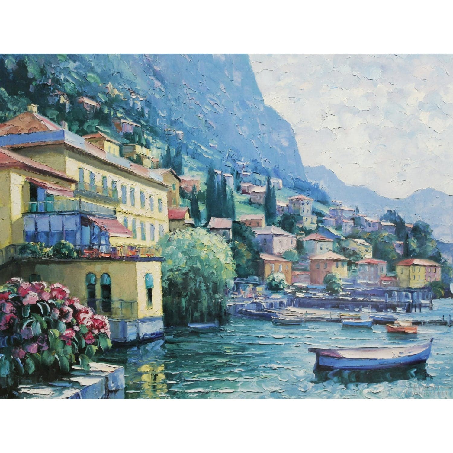 Framed Print "Il Lago Maggiore" by Howard Behrens - Thumbnail 2