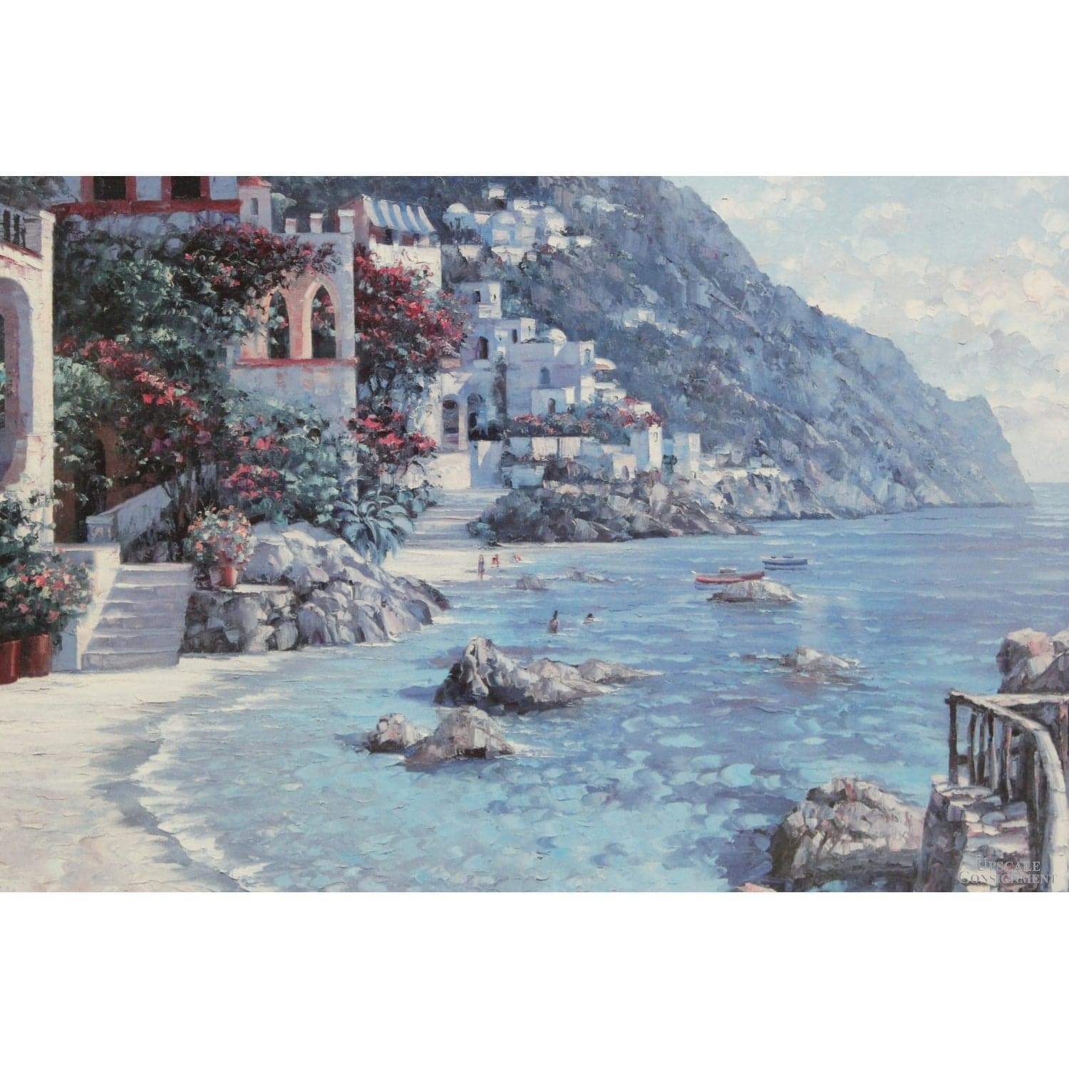 Framed Print "Capri Del Mar" by Howard Behrens - Thumbnail 2