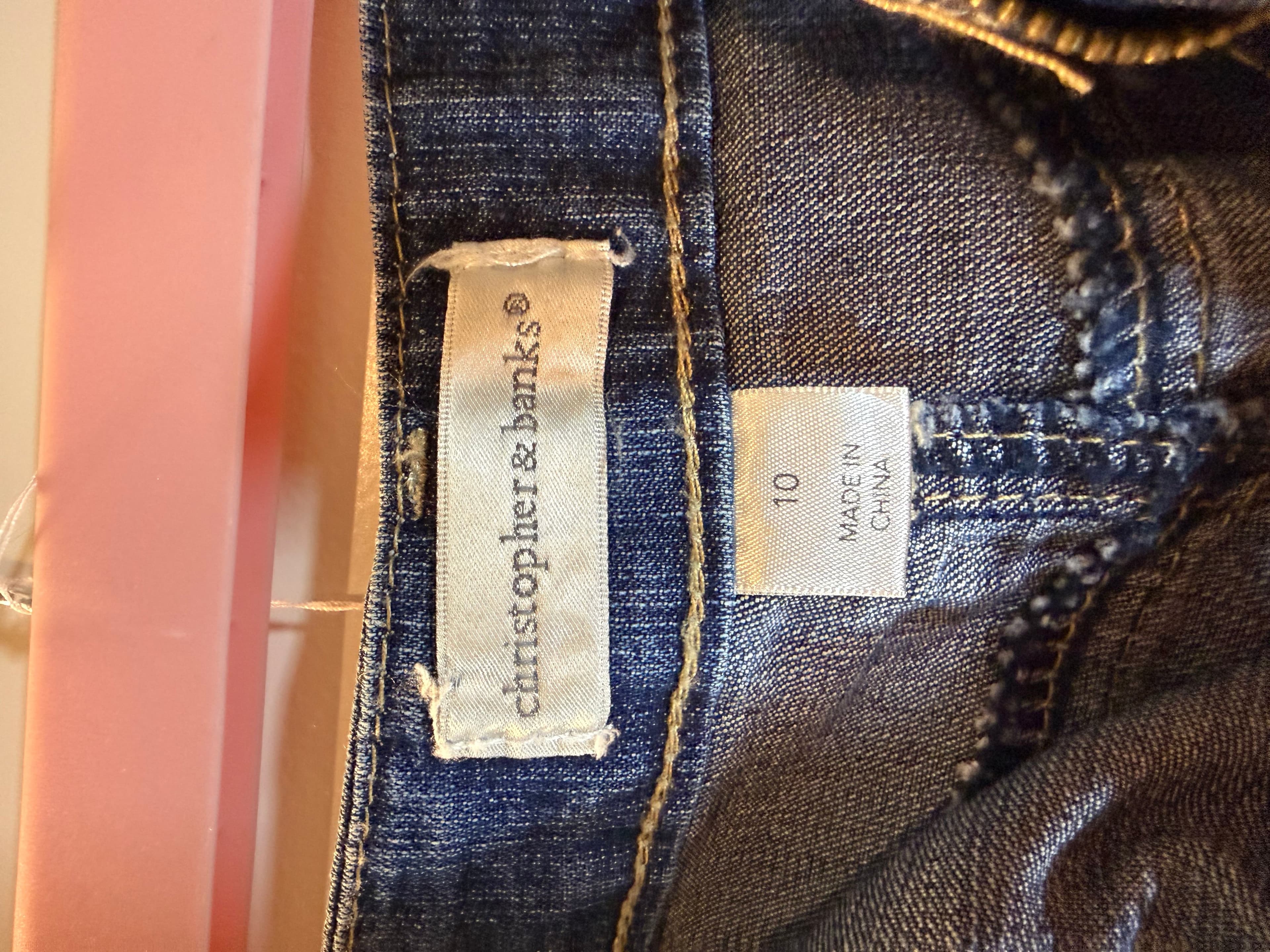 Denim Skirt, Blue, Size 10, Casual Style - Thumbnail 2