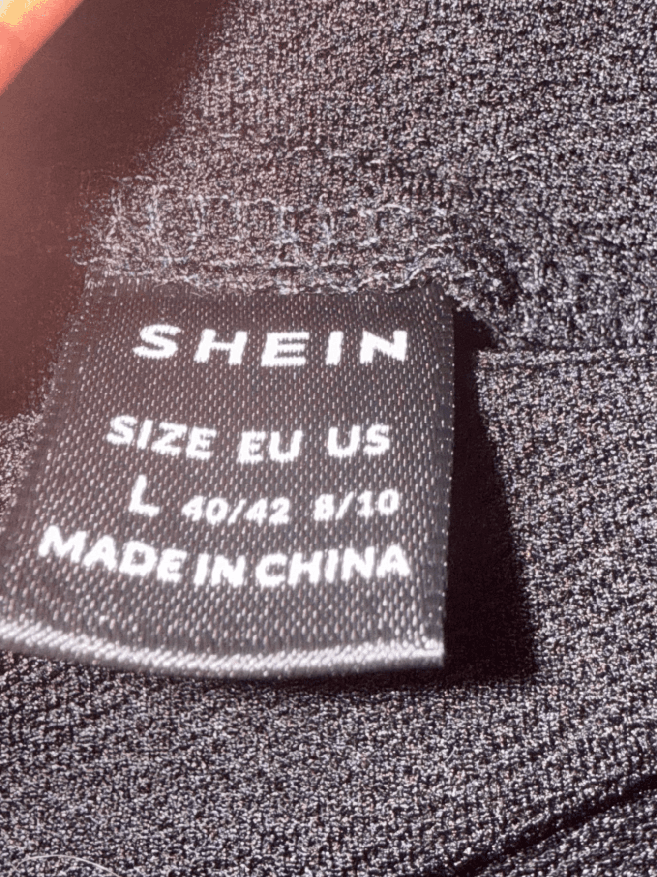 Black Midi Skirt - Flared Design, Size Large - Thumbnail 3