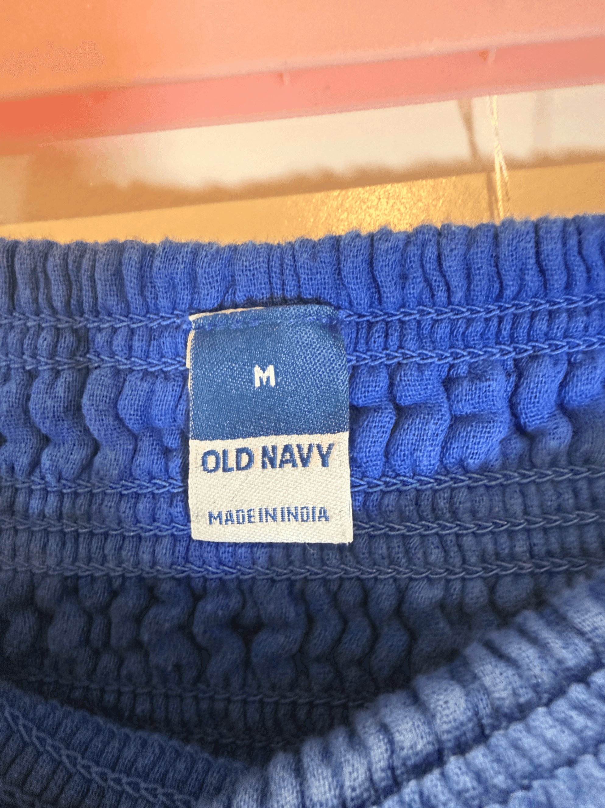 Blue Smocked Maxi Skirt - Thumbnail 2