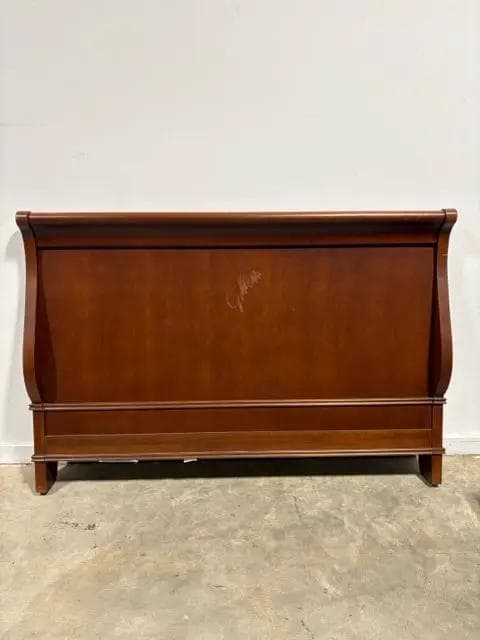 Queen Sleigh Bed With Headboard, Footboard, Rails, Slats,Hardware - Thumbnail 2