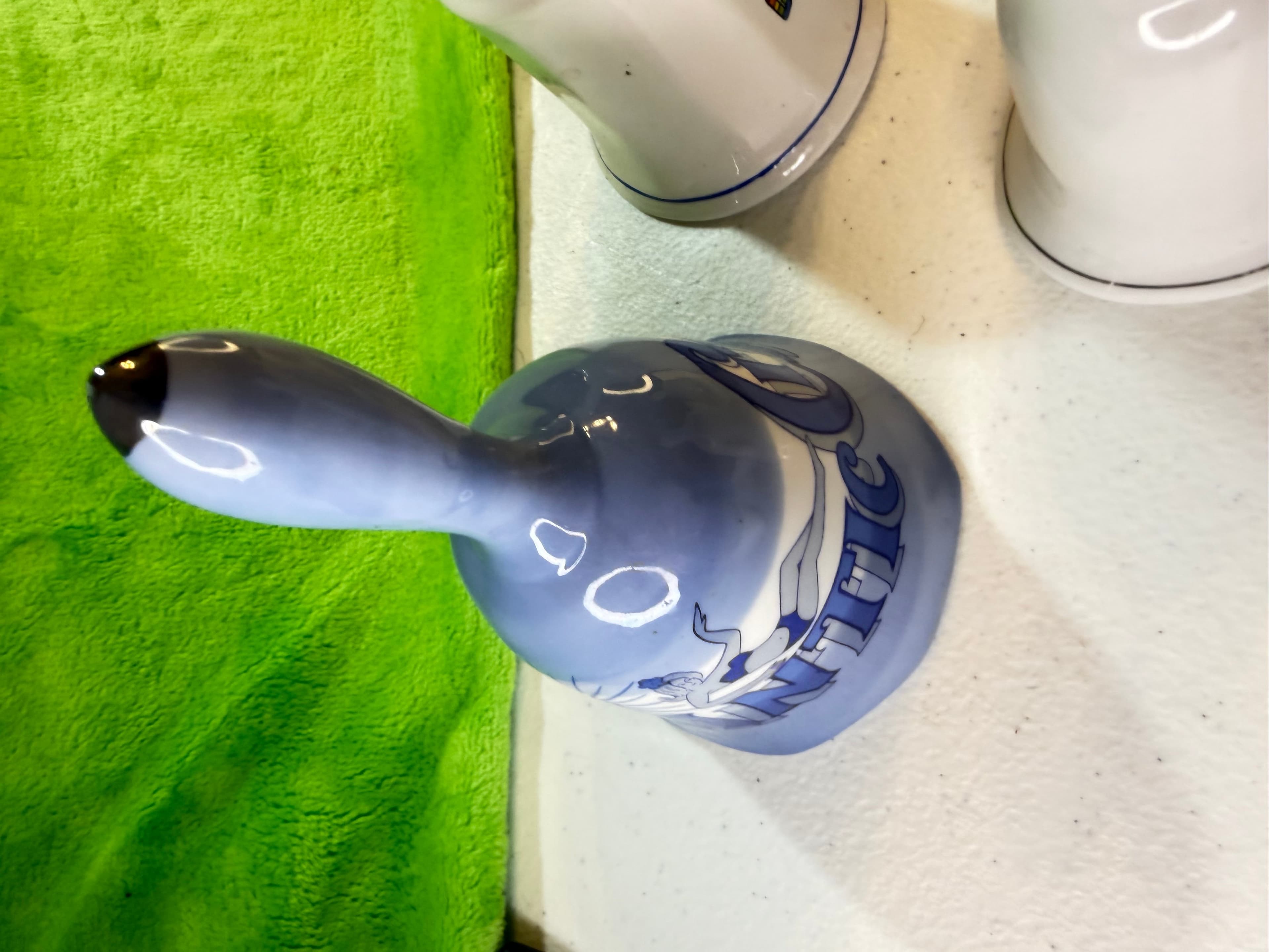 Vintage Souvenir Bell Lot 6 Porcelain Las Vegas Cleveland NYC Detroit St Thomas - Thumbnail 7