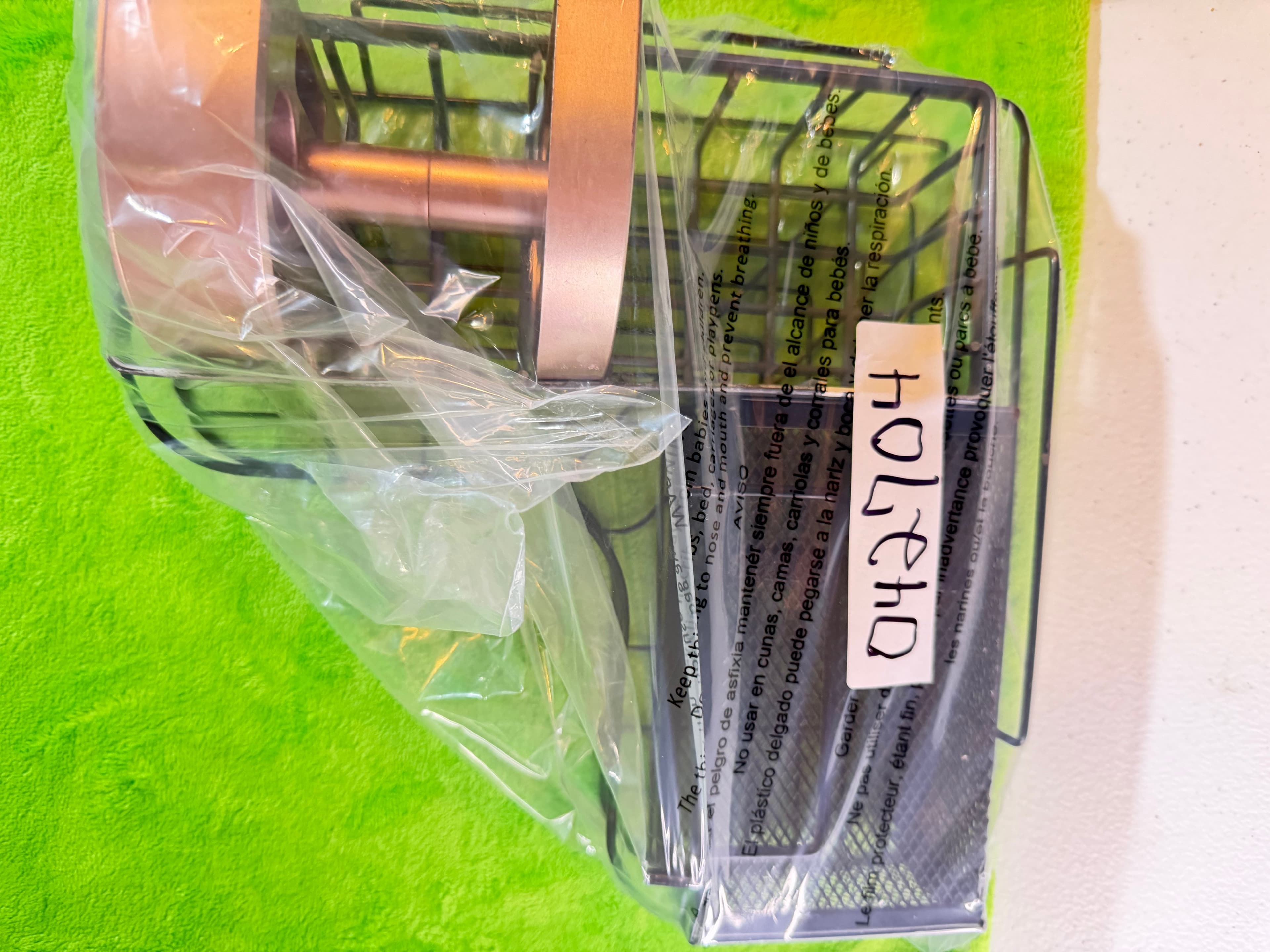 Wire Storage Baskets Set - Kitchen Organization - Metal Rack - Thumbnail 7