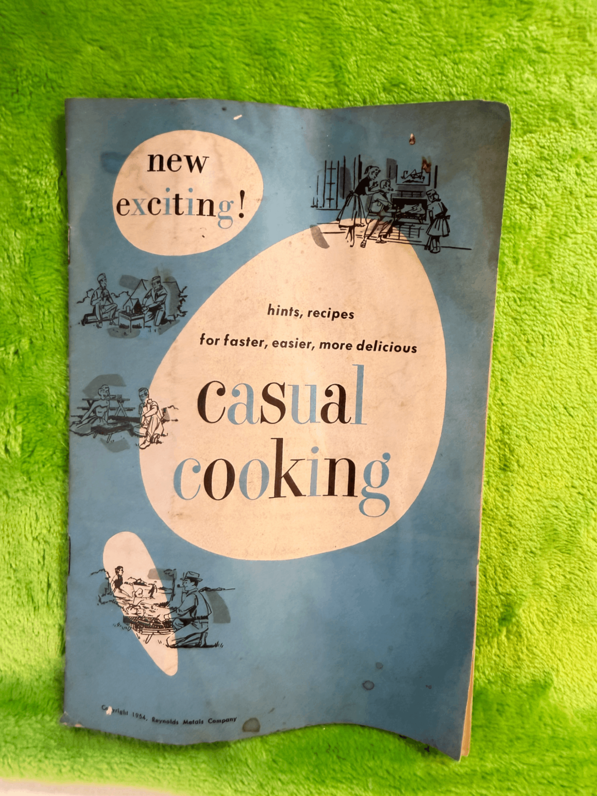 Casual Cooking Cookbook Vintage 1950s Recipes - Image 1