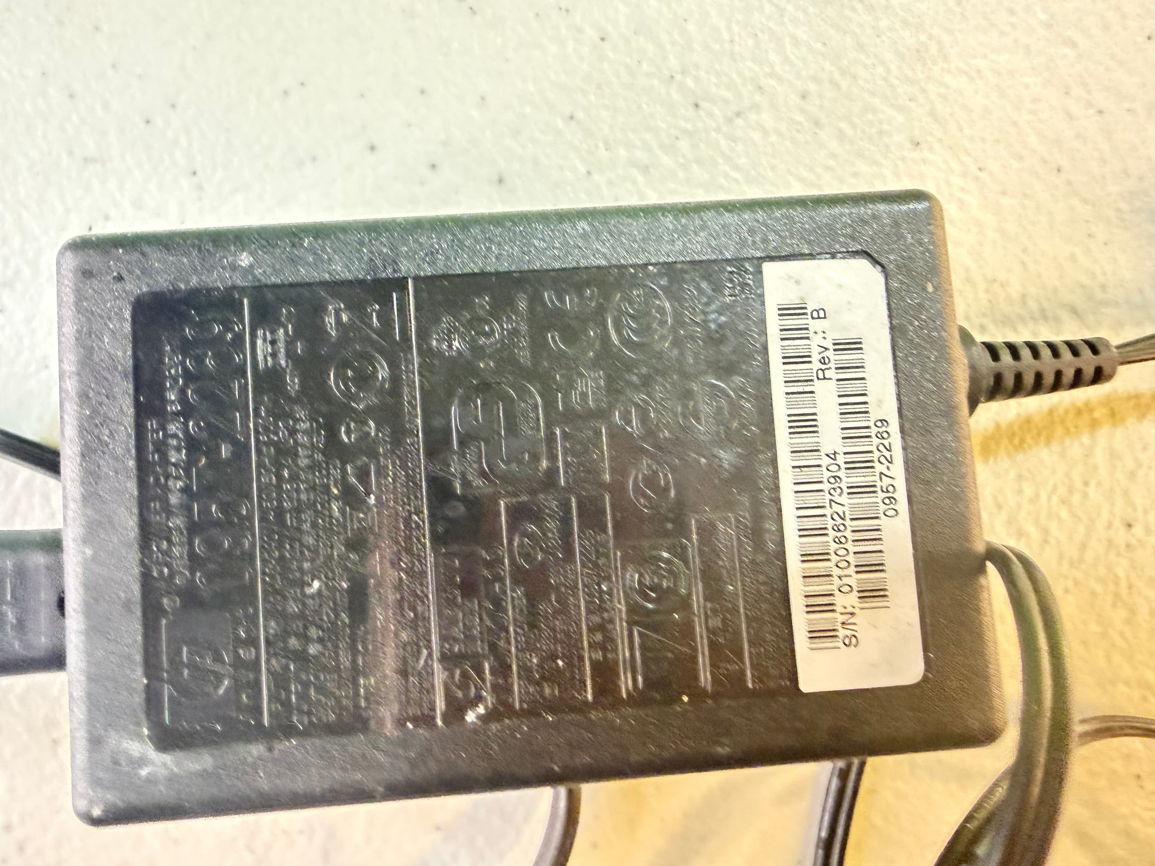 HP 0957-2269 AC Power Adapter Purple Tip Printer Power Supply OEM Genuine - Thumbnail 4