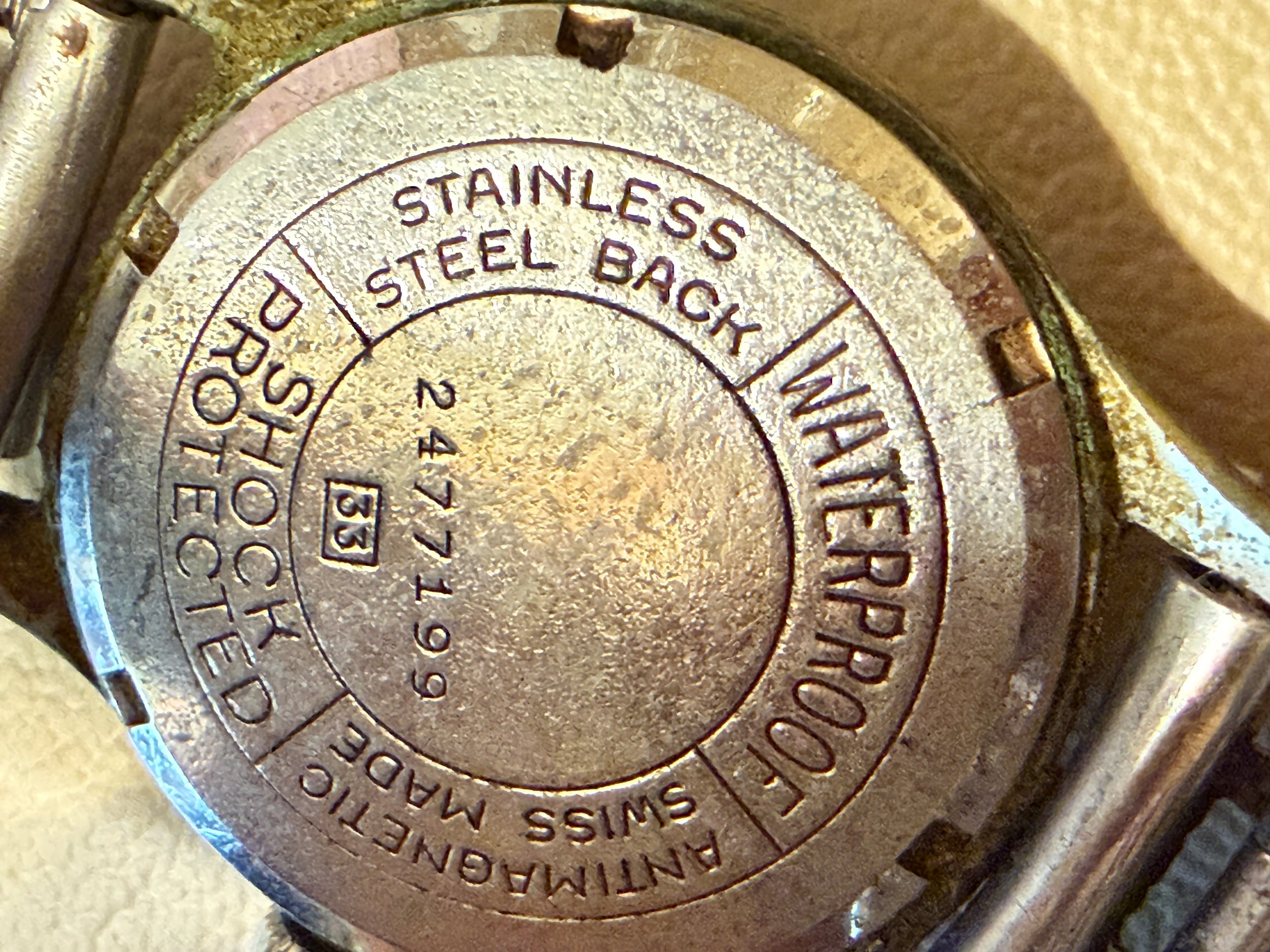 Vintage Technos 15 Jewels Master-Shock Waterproof Swiss Mens Watch Manual Wind - Thumbnail 5