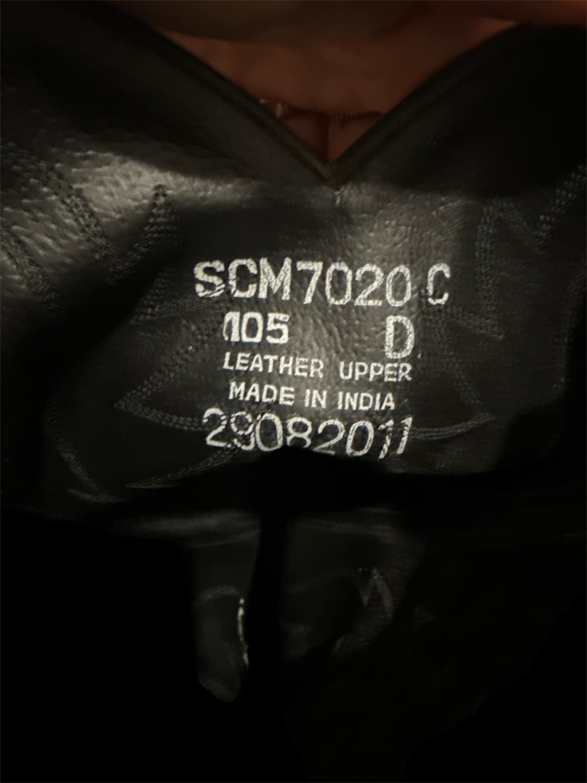 OLD WEST COWBOY BOOTs 10M BLACK ALL LEATHER PULL ON SNIP TOE LF1510 -Size 10 Men - Thumbnail 5