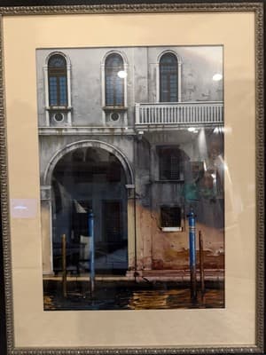 Thomas Pradzynski "CV canale Grande" Canali di Venezia suite framed H.Signed - Thumbnail 7