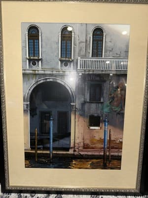 Thomas Pradzynski "CV canale Grande" Canali di Venezia suite framed H.Signed - Thumbnail 5