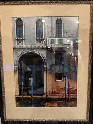 Thomas Pradzynski "CV canale Grande" Canali di Venezia suite framed H.Signed - Thumbnail 6