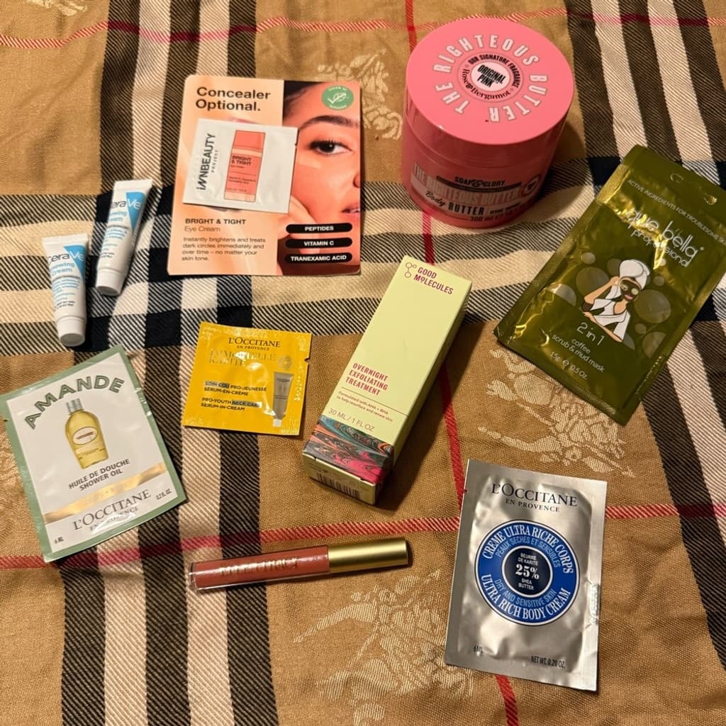 L'OCCITANE Cerave Good Molecules Skincare Bundle