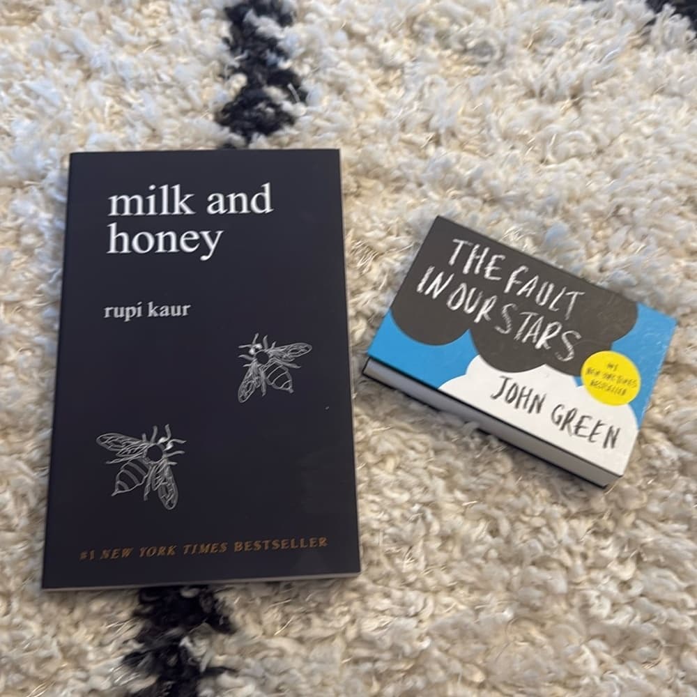 Milk and Honey Poem Fault in Our Stars book set