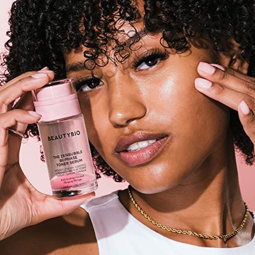 BeautyBio the ZenBubble Weightless Oil-Control & Redness Repair Toner Serum with Soothing Cica 1.7 Oz / 50 ML - Thumbnail 7