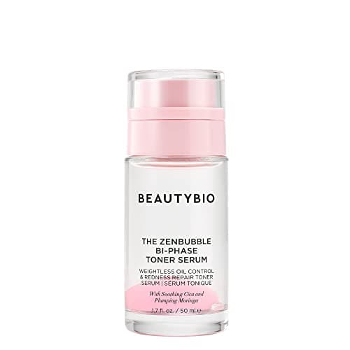 BeautyBio the ZenBubble Weightless Oil-Control & Redness Repair Toner Serum with Soothing Cica 1.7 Oz / 50 ML - Image 1