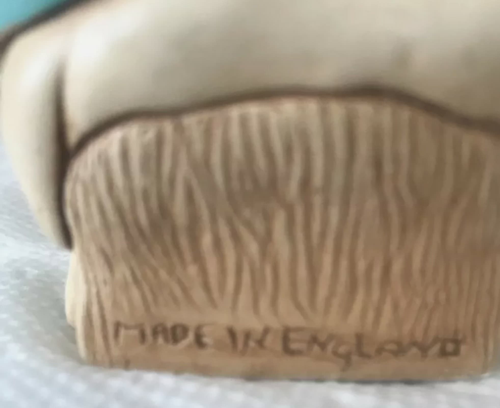 VINTAGE Bunny Rabbit Figurine PENDELFIN WAKEY England Stonecraft Hand painted - Thumbnail 3