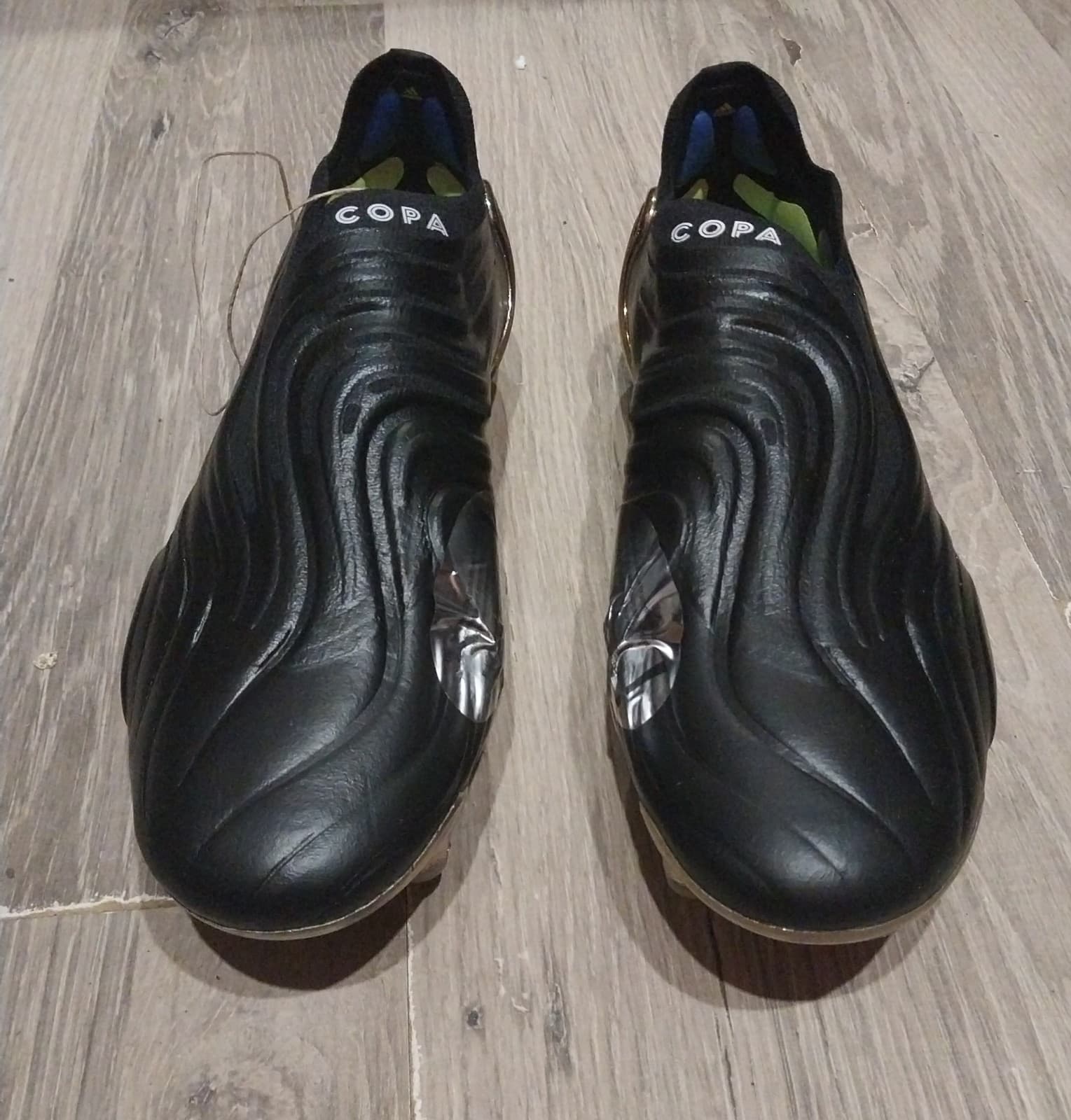 Adidas Copa Sense+ FG Core Black/White/Gold Metallic. Size 6.5 - Thumbnail 3