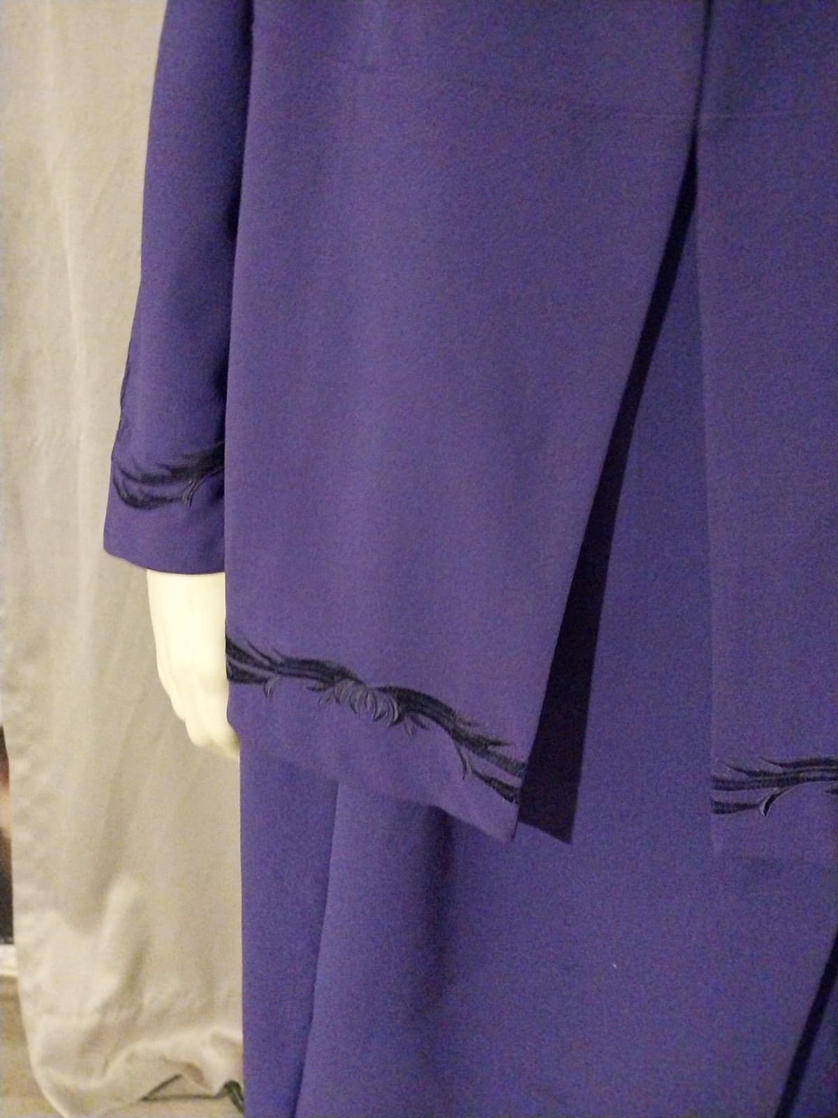 Catherine's Black Label Purple Dress & Jacket. Size 2X - Thumbnail 6