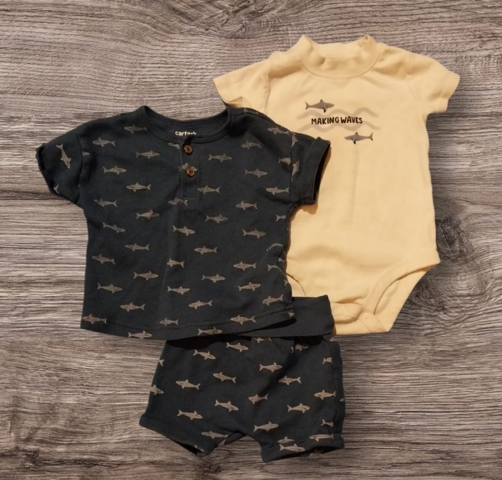 Carter's Child Of Mine Baby Boy Outfit. Size 3-6 Months - Image 1